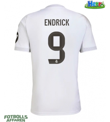 Real Madrid Endrick #9 Hemmatröja 2025-26 Kortärmad